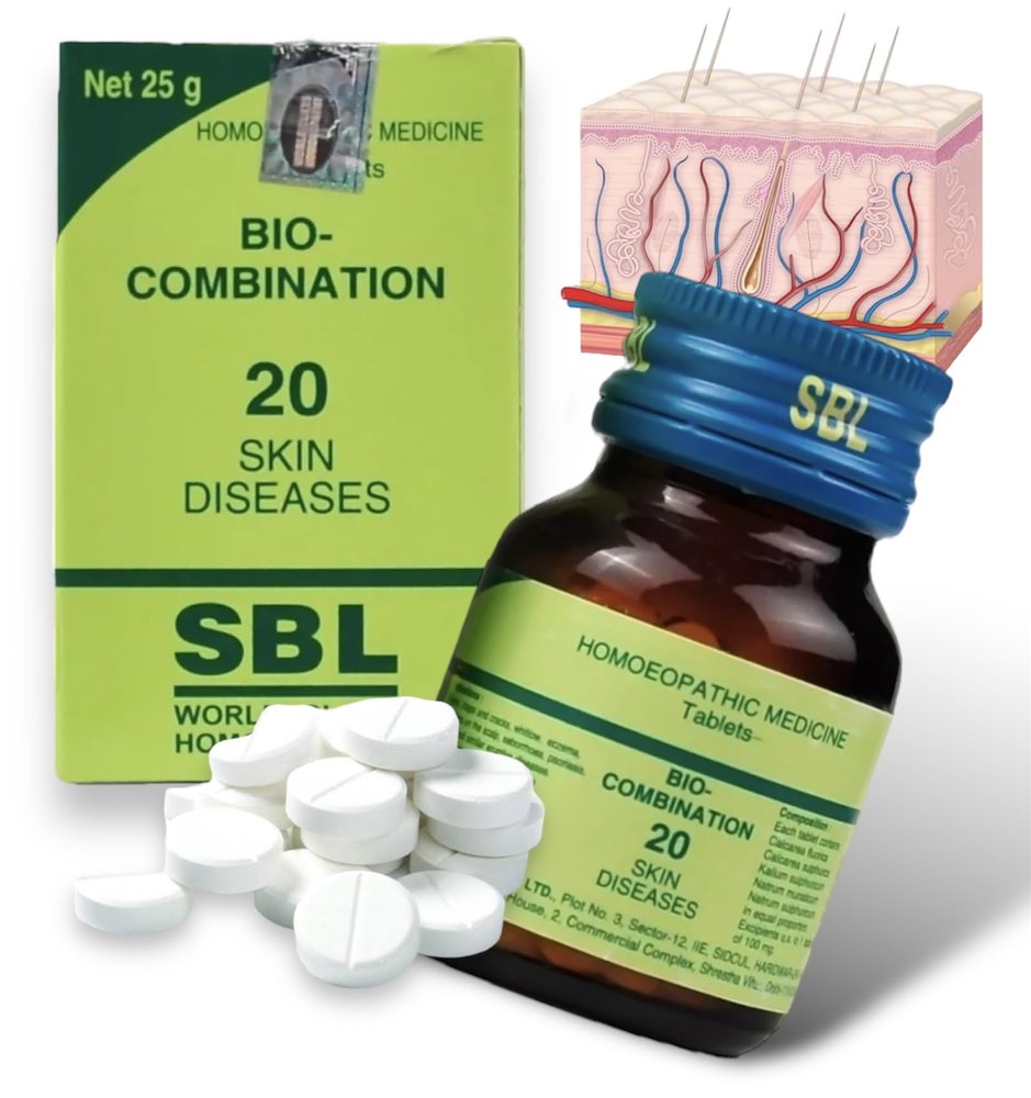 Dr Reckeweg Bio Combination 20 Skin_Disease (20g) - Set of 1 Bottle