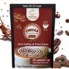 CREVEA Chocoa Mocha: Low Sugar, Rich Coffee & Dark Cocoa Hot Chocolate Mix (20-24 Servings, 200G) - Rs. 18 per serve view 1