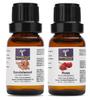 Charming Aura- Sandalwood & Rose 100% Pure & Natural Essential Oil, Steam Distilled & Undiluted for Skin Care, Hair Care, Aromatherapy, Massage, Diffuser, 15ml+15ml (Sandal + Rose, 30ml) view 1