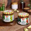 Add Me Combo Pickle | Dry Mango Pickle 300g (Aam ka Achar) and Green Stuffed Chilli 300g Pickles (Hari Mirch ka Bharua Achaar) | Home made indian achaar | 300 Gm each| Pack of 2 view 3