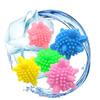 DeoDap Eco-Friendly Reusable Washer Balls, Enhance Machine Cleaning with Tangle-Free Scrubbing Power and Soften Clothes Using Colorful Silicone Dryer Balls, Laundry Washing Balls (pack of 10) view 2