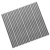 CALANDIS 25pcs Paper Drinking Straws Striped for Birthday Wedding Party Black view 1