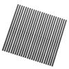CALANDIS 25pcs Paper Drinking Straws Striped for Birthday Wedding Party Black view 2