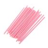 CALANDIS 25pcs Paper Drinking Straws Striped for Birthday Wedding Party Rose red view 3