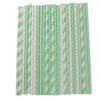 CALANDIS Pack of 25PCS Biodegradable Paper Drinking Straws for Wedding Birthday Baby Shower Party Supplies #15 view 2