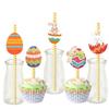 CALANDIS 24 Pieces Decorative Straws Party Decoration for Holiday Birthday Wedding view 3