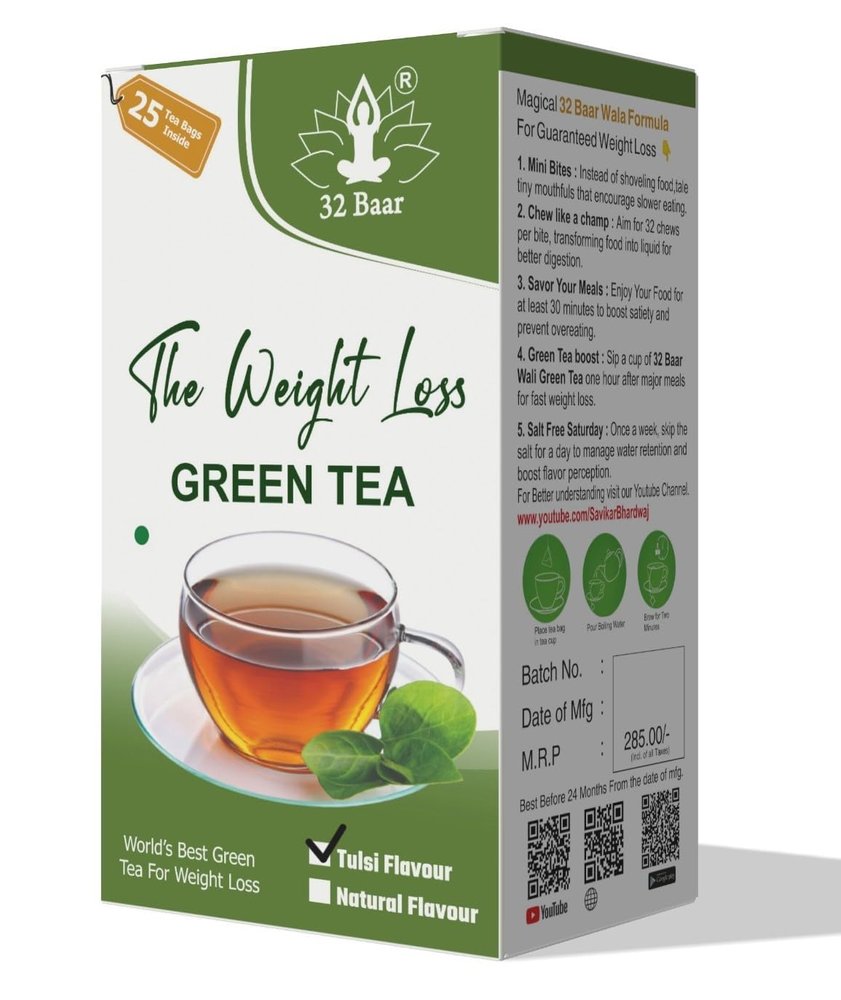 32 Baar Tulsi Flavour Tea Bags