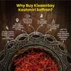 KisaanSay Kashmiri Saffron/Kesar/Keshar, 3gram, Premium Pack - A++ Grade, Saffron for pregnant women, Pooja rituals & Food aroma,baby saffron,saffron original kashmiri view 2