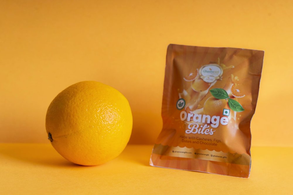 Ghasitaram Gifts Jaiccha Orange Bites Pouches Packof 10|Sweets|Sweets Gift Pack|Diwali Sweets|Indian Mithai|Diwali Sweets Gift Box