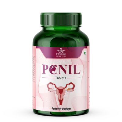 Inducare PCNIL Tablets Ayurvedic Support for PCOS, Hormonal Balance, and Menstrual Cycle Regulation 60 Tablets
