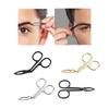 Bnf Eyebrow Tweezers Scissors Handle Comfortable Grip Flat Tip Tweezers Trimming Black Health & Beauty | Shaving & Hair Removal | Tweezers view 4