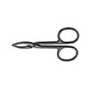 Bnf Eyebrow Tweezers - Contemporary Style - Black - Aluminium Material - Flat Tip - Comfortable Grip - Elegant Design - 8cm x 4.5cm - 1 Count view 1