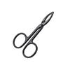 Bnf Eyebrow Tweezers - Contemporary Style - Black - Aluminium Material - Flat Tip - Comfortable Grip - Elegant Design - 8cm x 4.5cm - 1 Count view 2