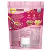 Saffola Muesli Fruit & Nut Berry Crunch with Flavour Pops, 700 gm | 15 in 1 Fruit and Nuts, Seeds, Millet & more | Cereals for breakfast rich in wholegrain, protein, fibre view 2