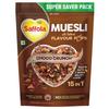 Saffola Muesli Choco Crunch with Flavour Pops, 700 gm | 15 in 1 Fruit and Nuts, Seeds, Millet & more | Cereals for breakfast rich in wholegrain, protein, fibre view 1