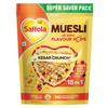 Saffola Muesli Kesar Crunch with Flavour Pops, 700 gm | 15 in 1 Fruit and Nuts, Seeds, Millet & more | Cereals for breakfast rich in wholegrain, protein, fibre view 1