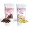 KONFIZ Dark & White Choco Chips Combo pack (500g) for Cake toppings Cooking & Baking Chips for Cakes, Cookies, Brownies, Muffins, Pancakes | Used for baking and decoration view 1