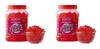 Wonderfrutz Fruit Flavoured Jelly Cubes| Ideal for Kids | Perfect Topping for Ice Creams, Cakes | Top up for Juice & Shakes& Cocktails |100% Gelatin Free Flavours Pack Of 2 (Strawberry) view 1