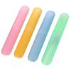 On Blow Plastic Toothbrush Cover, Container, Cap Multi Color (Pack of 2) view 1