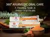Ayurvedic Total Care 360 Toothpaste with Turmeric & Eucalyptus Oil For Complete Oral Health| Free from harmful chemicals| Vegan & cruelty-free| Reduces Tooth Sensitivit| 100g Pack of 1 view 2
