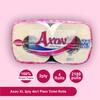 Axon XL Plain Toilet Paper Rolls 2ply 4in1 10x10cm 545 pulls x 4pc = 2180 pulls view 2