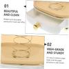 BLURISM Desktop Tissue Box Car Tissue Dispenser Transparent Tissue Cover Phone Stand Facial Tissue Holder Spring Tissue Dispenser Cosmetic Holder Makeup Household The Pet Tissue Set (Yellow) view 3