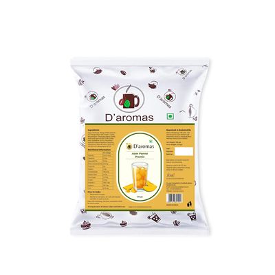 Daromas Aam Panna Instant Drink Premix | 2.5kg (500g Each) (Pack of 5) | Tangy & Sweet Raw Mango Flavor | Refreshing & Rehydrating Summer Beverage Mix | Ideal for Home, Cafes, Hotels & Restaurants