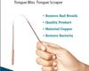 Tongue Bliss Copper Tongue Cleaner For Kids & Adults Ayurvedic Tongue Scraper For Bad Breath (Round) (copper round (pack of 6)) view 4