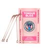 Tongue Bliss Copper Tongue Cleaner For Kids & Adults Ayurvedic Tongue Scraper For Bad Breath (Round) (Copper Round Pack of 3) view 1