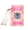 Tongue Bliss Copper Tongue Cleaner For Kids & Adults Ayurvedic Tongue Scraper For Bad Breath (Round) (copper round (pack of 4)) view 1