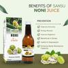 SANSU Noni Juice is Immunity Improve Energy Booster Improves Eyesight Skin Condition Helpful in Pain and inflammation 500ml view 2