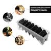 3NH Professional Hair Clipper, 8pcs Universal Hair Trimmer Comb Guide Set, Hair Trimmer Spare Parts, Hairdstyling Limit Combs Accessory for Most Size Clippers -Black view 2