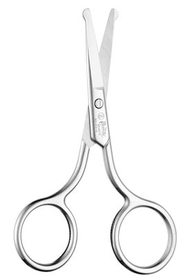 Beaut Secrets Nasal Safety Personal Grooming Scissors for Nose Hair Cutting, Beard, Mustache, and Eyebrow | Nose Hair Remover & Trimmer with Blunt Round Tip & Heavy Duty Non Rusting SS Metal