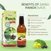 SANSU Panch Juice For Sugar Free Ras Viral Flu Anti Hair Fall, Skin And Pimple & Stomachache Juice 500ml (Pack of 3) view 2