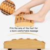 AATMNIVEDI Dual Foot Massager - Wooden Massage Roller for Plantar Fasciitis, Stress, Heel and Arch Pain - Shiatsu Deep Tissue Therapy with Reflexology Chart - Acupressure for Feet, Sore Leg Muscles view 4
