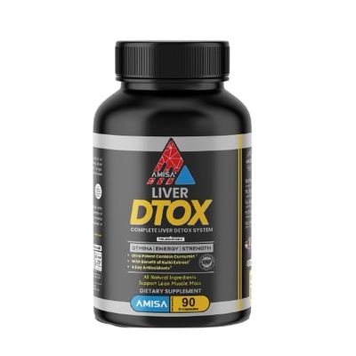 Amisa Complete Liver Detox System | 90 Capsules