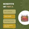 JAIPUR MASALE Natural Premium Sada Pista | Pista Kernel without Shell | High in Protein Pistachios Kernels | Plain Pista Healthy Snack (200 Gram) with Jute Bag view 4