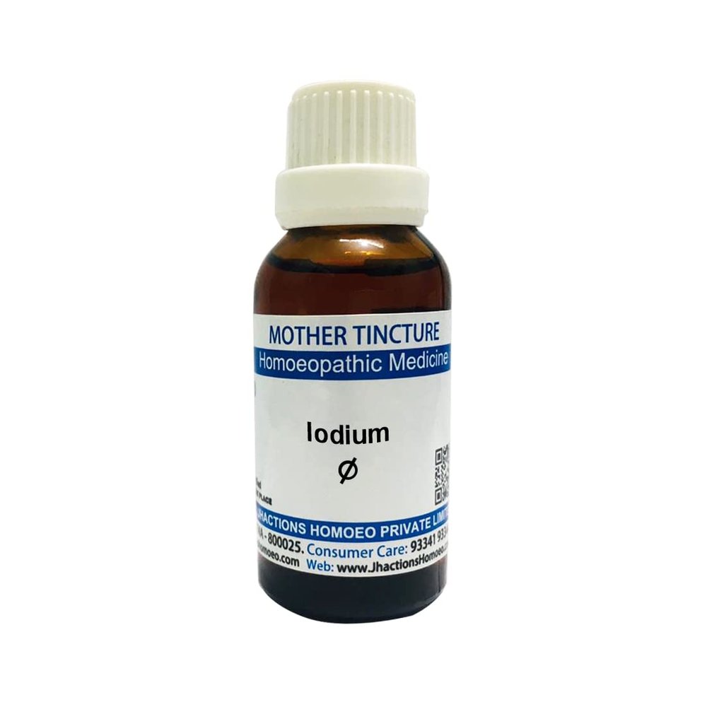 JH Iodium Q - 30 ML || Mother Tincture Saver Pack