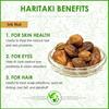 LivShine Natural Haritaki/Harad/Inknut Powder for Dark Circles - Ayurvedic Eye Care Remedy, Rich in Antioxidants - 200 Grams of Pure Powder for Brighter, Revitalized Under-Eye Skin view 3
