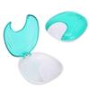 Ubervia Denture Container, Craftsmanship Effectively Prevent Small and Light Orthodontic Retainer Case for Home(Green) view 4