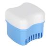 Ubervia False Teeth Container, False Teeth Storage Box Denture Box for Elderly Save Dentures(Sky Blue) view 1