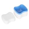 Ubervia False Teeth Container, False Teeth Storage Box Denture Box for Elderly Save Dentures(Sky Blue) view 3