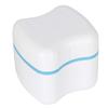 Ubervia False Teeth Container, False Teeth Storage Box Denture Box for Elderly Save Dentures(Blue) view 3