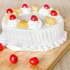 FlowerAura Women's Day Special Delicious Eggless Pineapple Cake Perfect Gift's For Girlfriend, Mom, Sister, Sister-In-Law, Mother-In-Law, Friend, Employee, Wife (Same Day Delivery) (3Kg) view 3