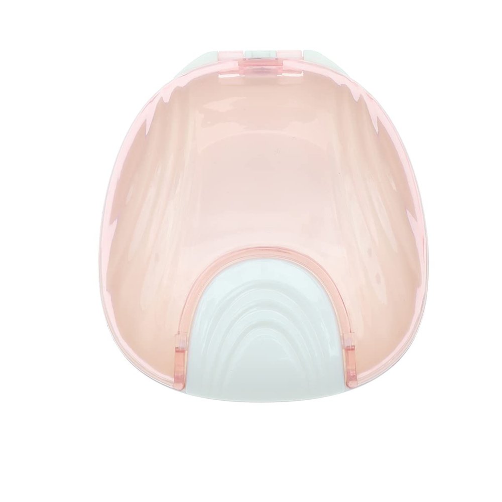 Ubervia Dental Braces Storage Box Case Holder False Teeth Transparent Teeth Retainer Case (Pink)
