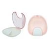 Ubervia Dental Braces Storage Box Case Holder False Teeth Transparent Teeth Retainer Case (Pink) view 2