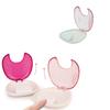 Ubervia Dental Braces Storage Box Case Holder False Teeth Transparent Teeth Retainer Case (Pink) view 3