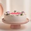 FlowerAura Women's Day Special Delicious Eggless Vanilla Cake Perfect Gift's For Girlfriend, Mom, Sister, Sister-In-Law, Mother-In-Law, Friend, Employee, Wife (Same Day Delivery) (0.5Kg) view 4