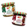 Add me Dry Mango Pickle 300g Homemade Aam ka Sukha Achar | Sweet Lemon Pickle 350g Khatta Meetha Nimbu Ka Achar Without Oil, Pickle in Glass Jar. (Pack of 2) view 1