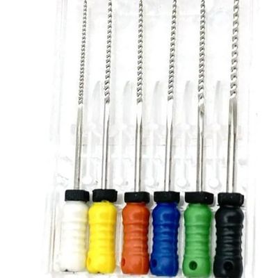 DENTAL TOOL Stainless Steel(S.S)-K-Files (31 MM #15-40)(1 Pk /6 PCS)
